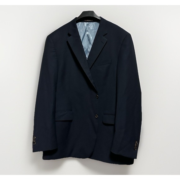 Peter Millar Other - Peter Millar Men's Navy Blazer 50T Tall Virgin Wool Made in Canada Sport Coat